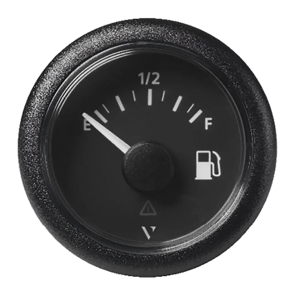 Veratron 52Mm (2-1/16") Viewline Fuel Level Gauge Empty/Full - 240-33.5 Ohm - Black Dial  Round Bezel [A2c59514094] 1