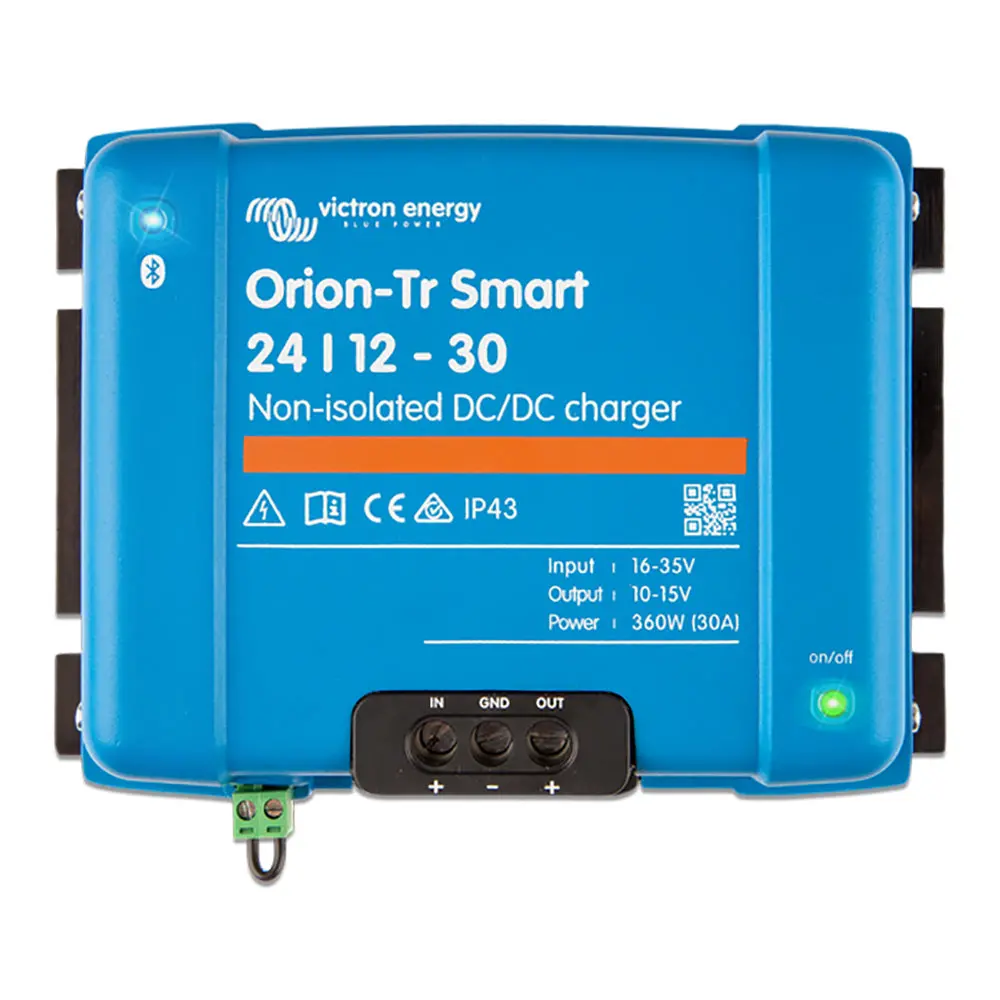 Victron Orion-Tr Smart 24/12-30 30A (360W) Non-Isolated Dc-Dc Charger Or Power Supply [Ori241236140] 1