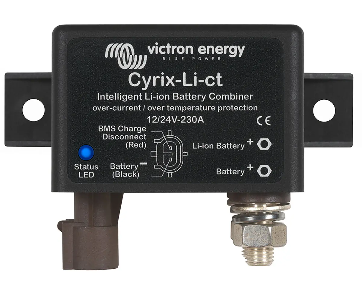 Victron Cyrix-Li-Ct 12/24V-230A Intelligent Li-Ion Battery Combiner [Cyr010230412] 1