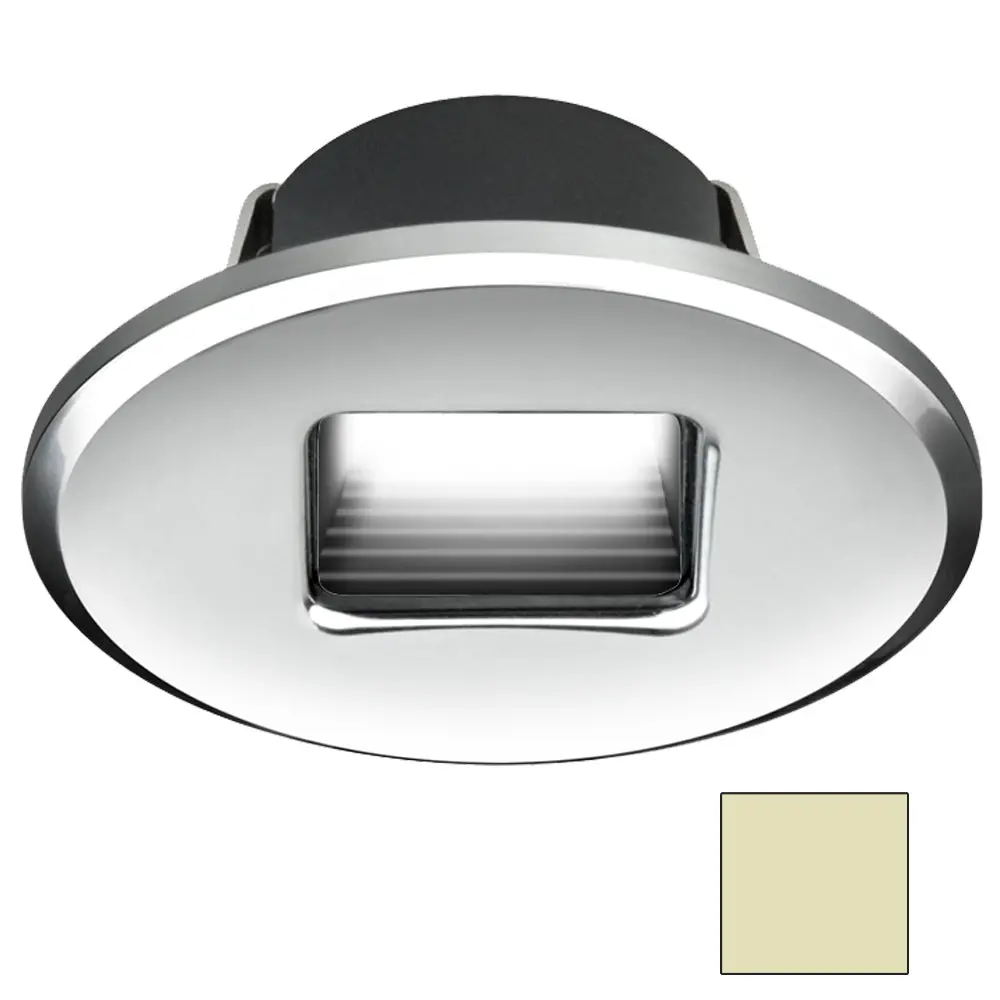 I2systems Ember E1150z Snap-In - Polished Chrome - Oval - Warm White Light [E1150z-13Cab] 1