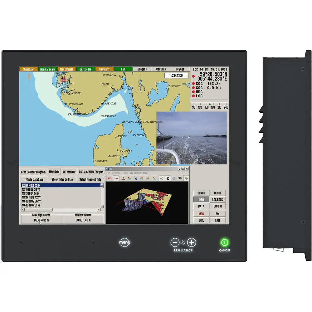 Hatteland Series X G2 15" Hbt High Bright W/Touch [Hd 15T22 Mmd Ma1 Fhgp] 1