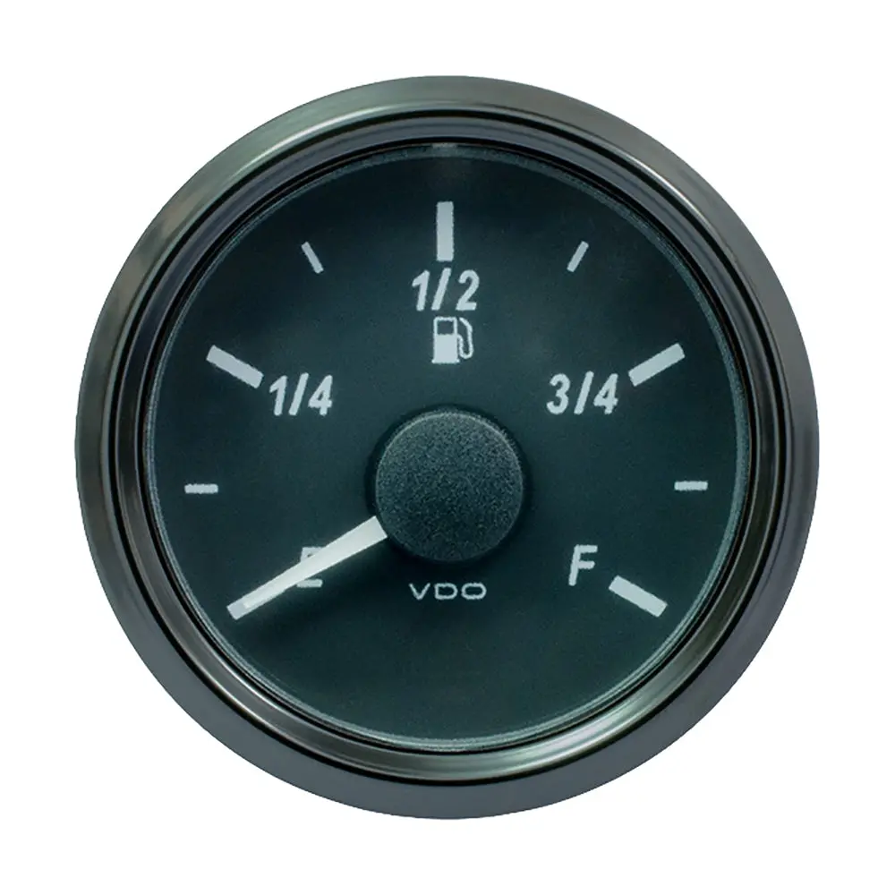 Vdo Singleviu 52Mm (2-1/16") Fuel Level Gauge - E/F Scale 240-33 Ohm [A2c3833130030] 1