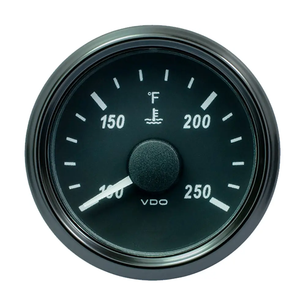 Vdo Singleviu 52Mm (2-1/16") Water Temperature Gauge - 250F - 450-30 Ohm [A2c3833340030] 1