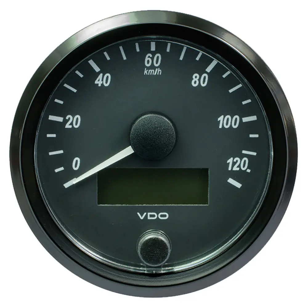 Vdo Singleviu 80Mm (3-1/8") Speedometer - 160 Mph [A2c3832930030] 1