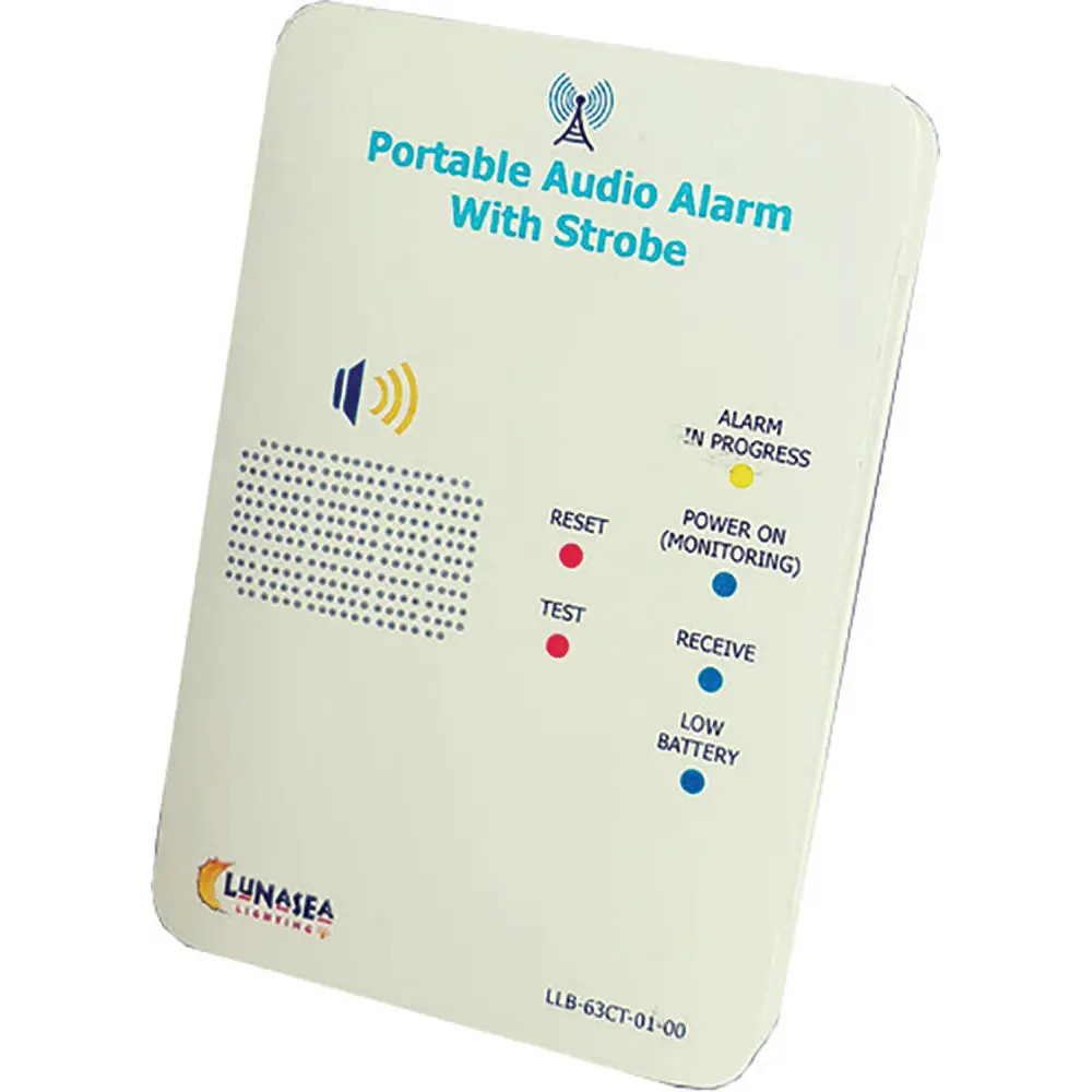 Lunasea Controller F/Audible Alarm Receiver W/Strobe Qi Rechargeable [Llb-63Ct-01-00] 1