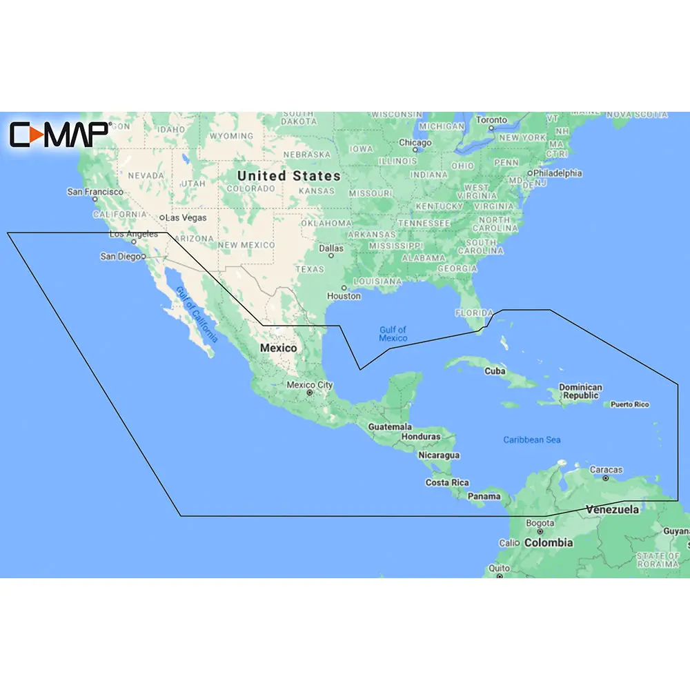 C-Map M-Na-Y205-Ms Central America  Caribbean Reveal Coastal Chart [M-Na-Y205-Ms] 1