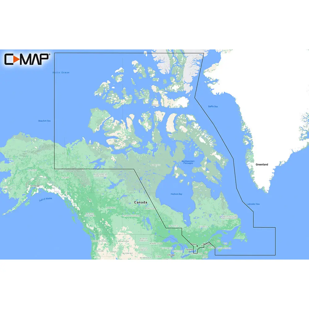 C-Map M-Na-Y209-Ms Canada North  East Reveal Coastal Chart [M-Na-Y209-Ms] 1