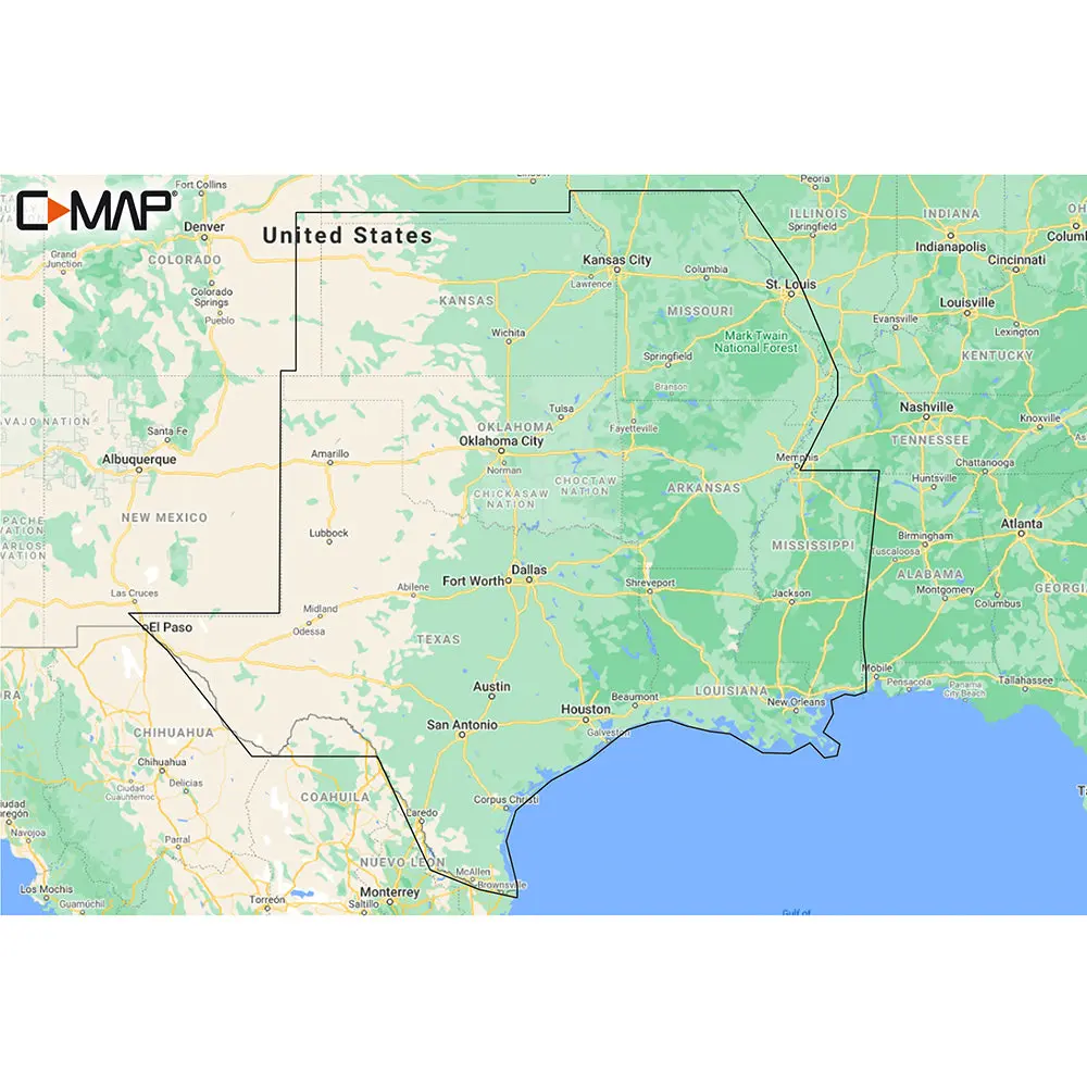 C-Map M-Na-Y215-Ms Us Lakes South Central Reveal Inland Chart [M-Na-Y215-Ms] 1