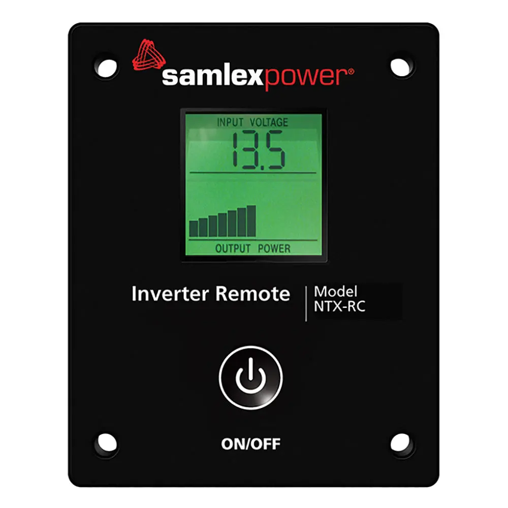 Samlex Ntx-Rc Remote Control W/Lcd Screen F/Ntx Inverters [Ntx-Rc] 1