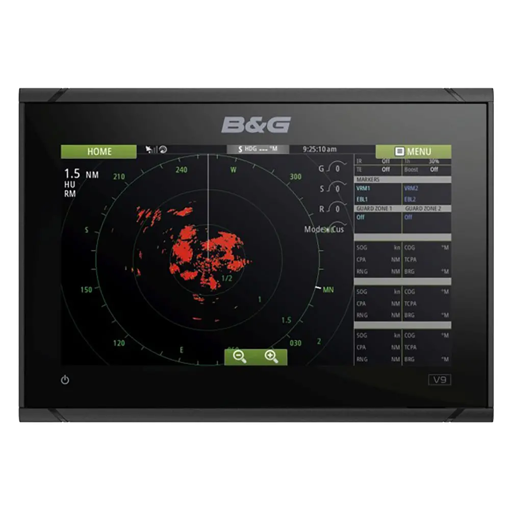 Bg Vulcan 9 Fs 9" Combo - No Transducer - Includes C-Map Discover Chart [000-13214-009] 1