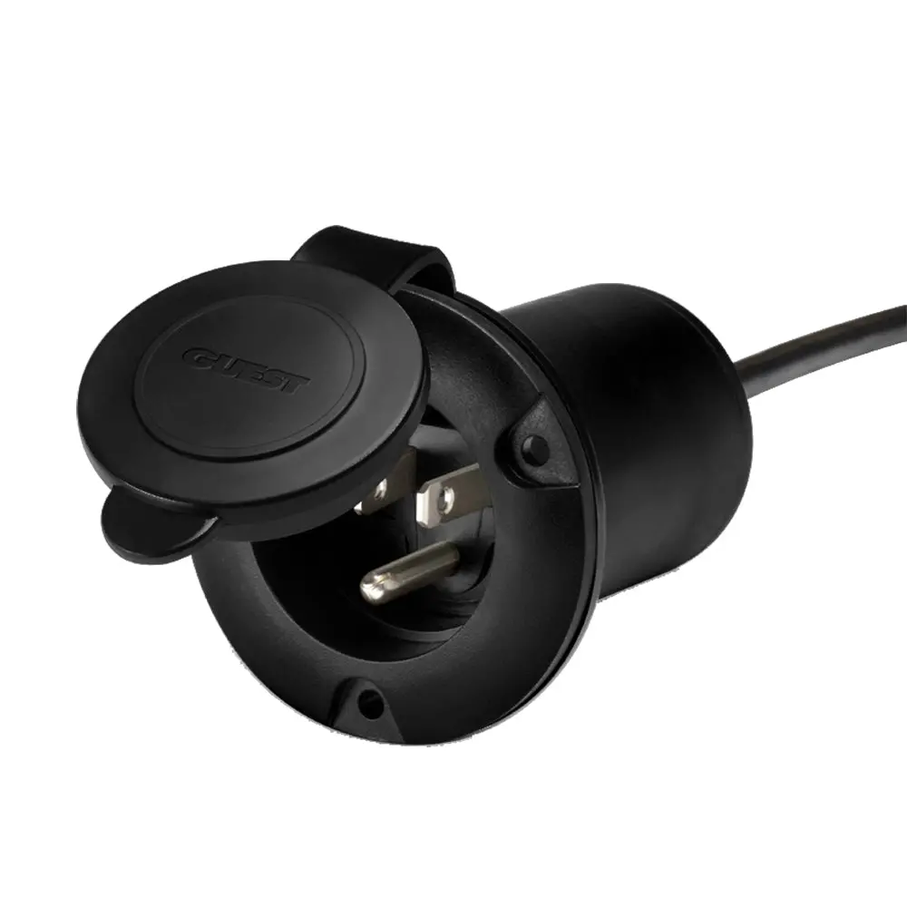 Guest Ac Universal Plug Holder - Black [150Phb] 1