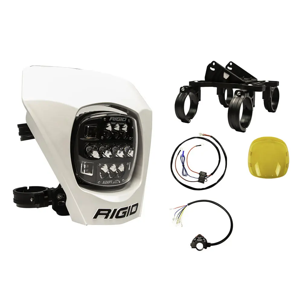 Rigid Industries Adapt Xe Extreme Enduro Led Moto Kit - White [300417] 1