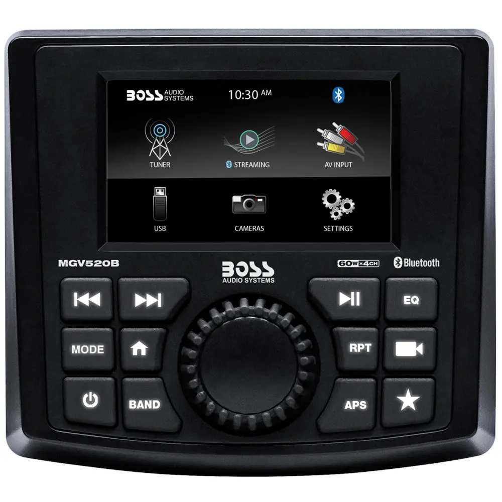 Boss Audio Mgv520b Marine Stereo W/Am/Fm/Bt/Usb/Rear Camera [Mgv520b] 1
