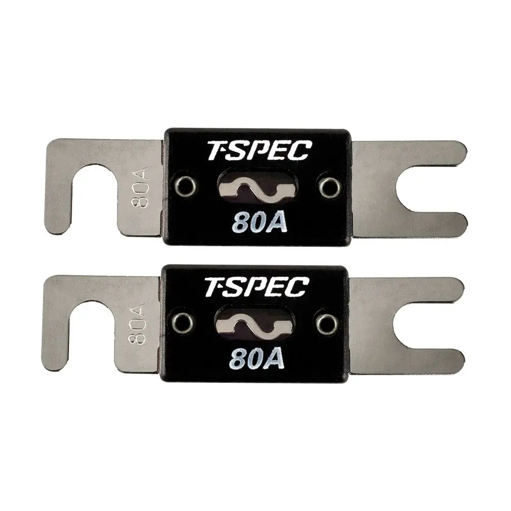T-Spec V8 Series 80 Amp Anl Fuse - 2 Pack [V8-Anl80] 1