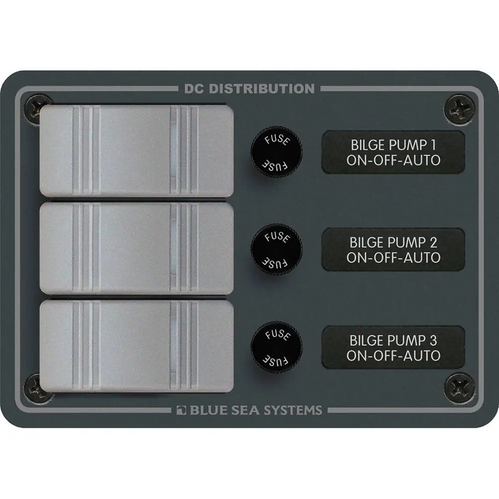 Blue Sea 8665 Contura 3 Bilge Pump Control Panel [8665] 1