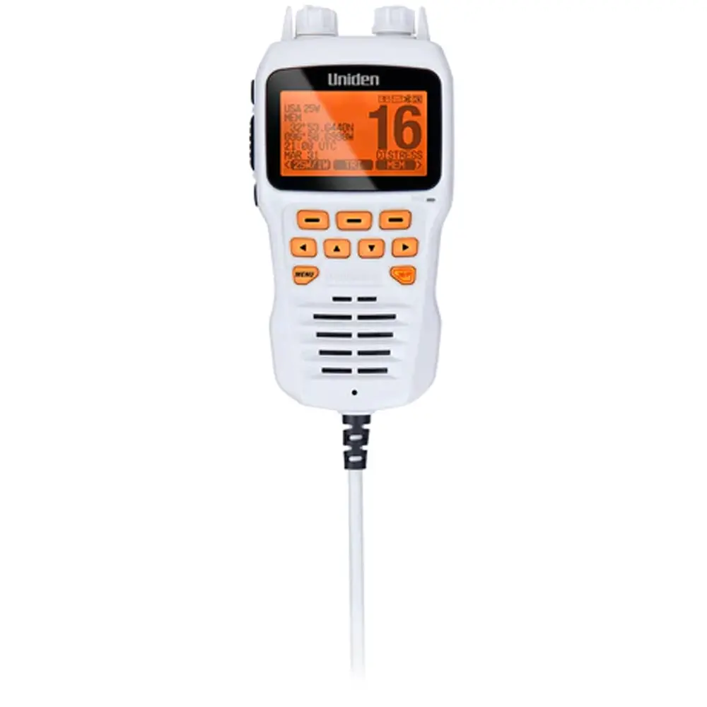 Uniden Remote Mic F/Um725 Vhf Radios - White [Umrmic] 1