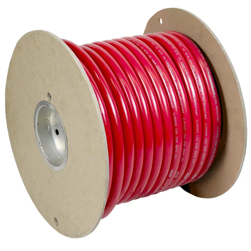 Pacer Red 6 Awg Battery Cable - 100  [Wul6rd-100] 1