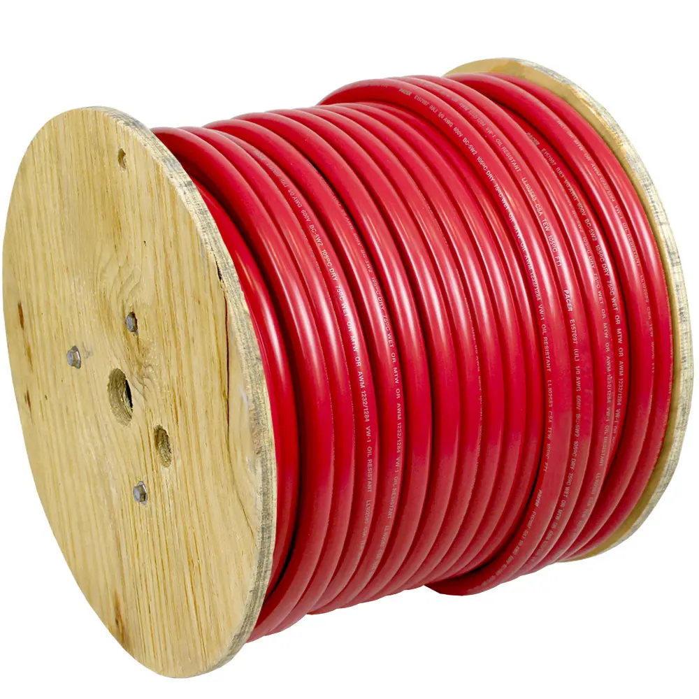 Pacer Red 6 Awg Battery Cable - 250  [Wul6rd-250] 1