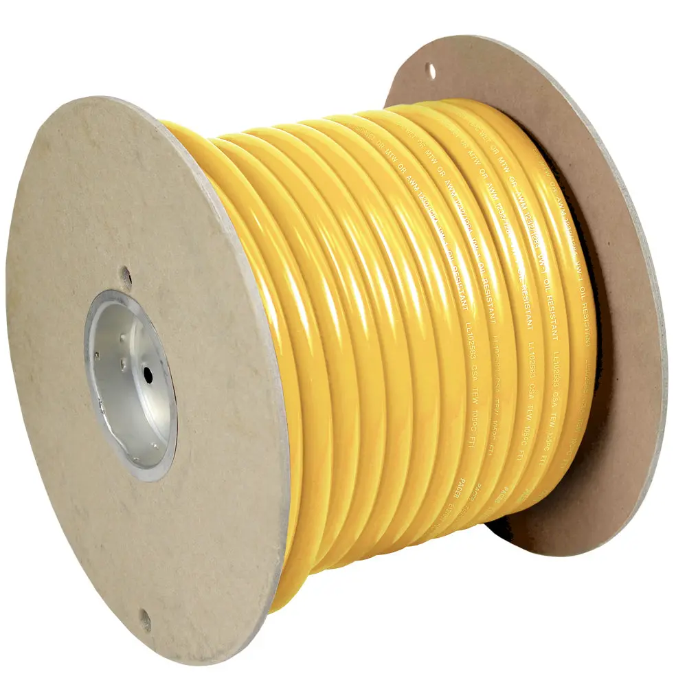 Pacer Yellow 4 Awg Battery Cable - 100 [Wul4yl-100] 1