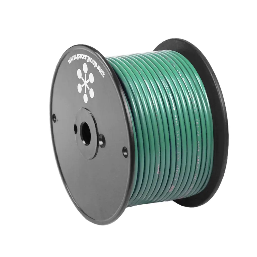 Pacer Green 16 Awg Primary Wire - 100  [Wul16gn-100] 1