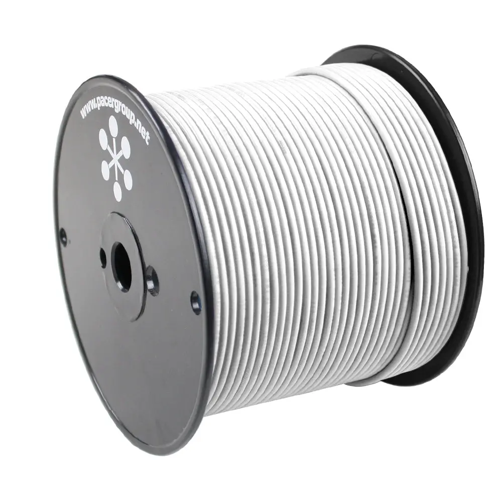 Pacer White 12 Awg Primary Wire - 500  [Wul12wh-500] 1