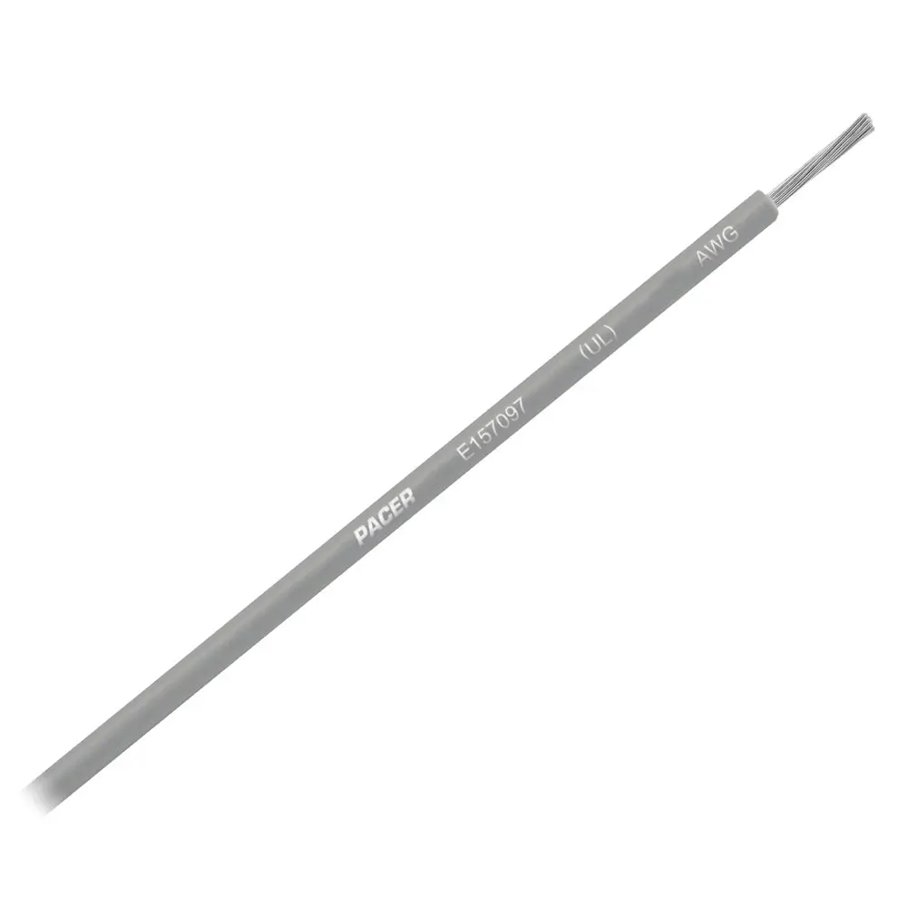 Pacer Grey 10 Awg Primary Wire - 25 [Wul10gy-25] 1