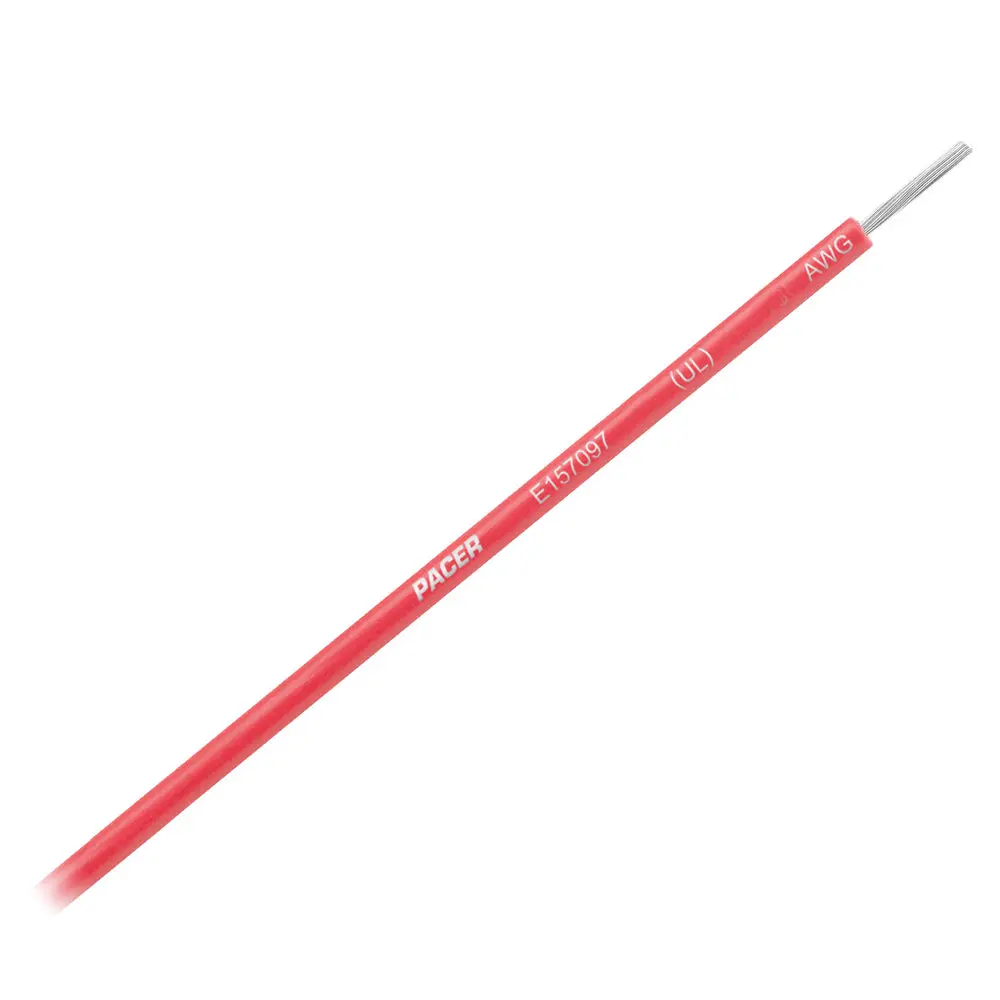 Pacer Red 8 Awg Primary Wire - 25  [Wul8rd-25] 1