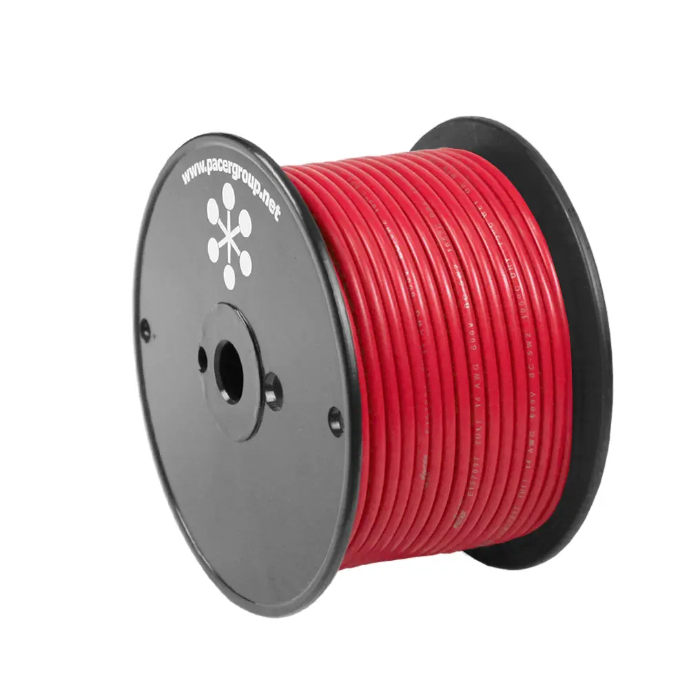 Pacer Red 8 Awg Primary Wire - 100  [Wul8rd-100] 1