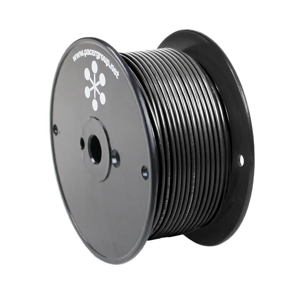 Pacer Black 8 Awg Primary Wire - 250  [Wul8bk-250] 1