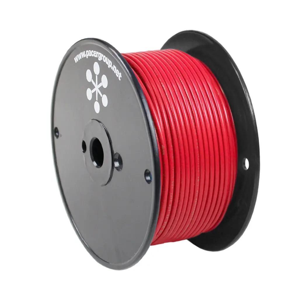 Pacer Red 8 Awg Primary Wire - 250  [Wul8rd-250] 1