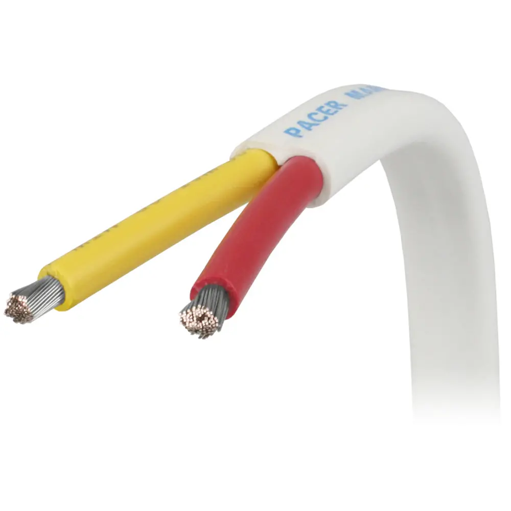 Pacer 12/2 Awg Safety Duplex Cable - Red/Yellow - 100 [W12/2Ryw-100] 1