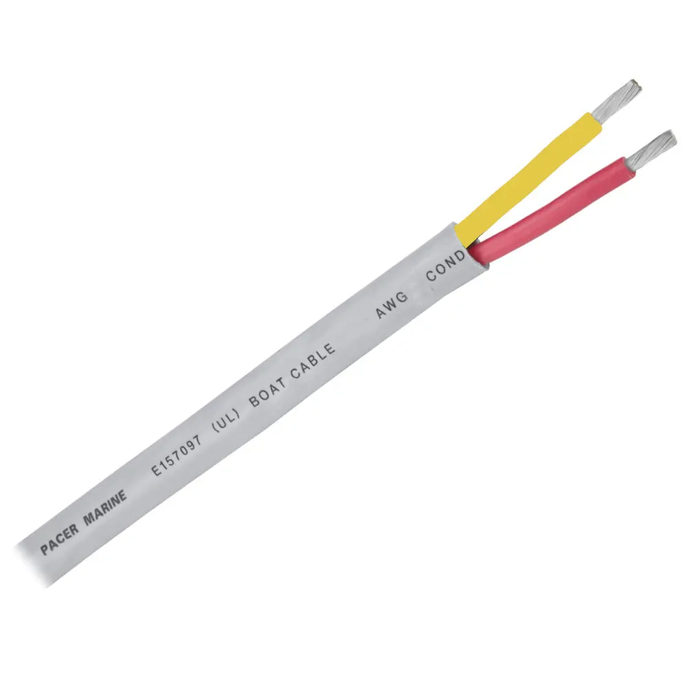Pacer 12/2 Awg Round Safety Duplex Cable - Red/Yellow - 100 [Wr12/2Ryw-100] 1