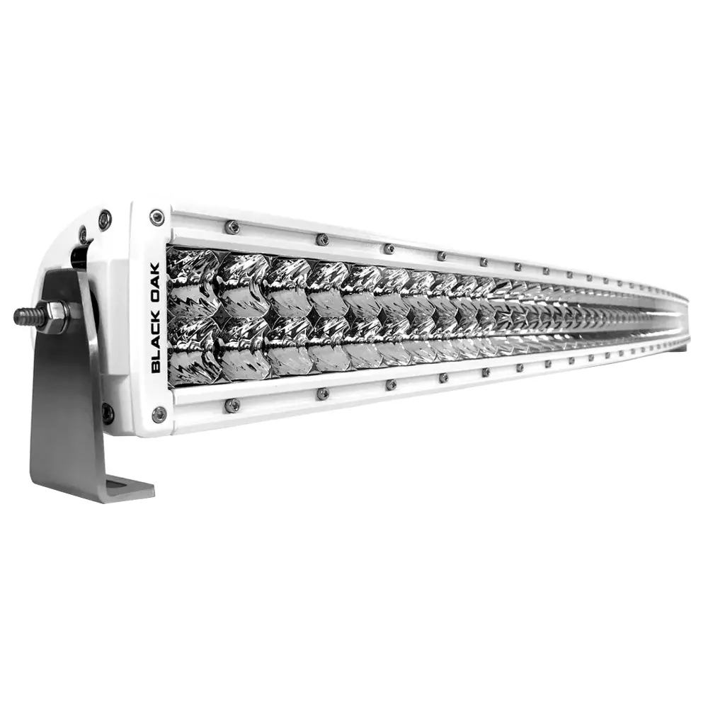 Black Oak Pro Series 3.0 Curved Double Row 50" Led Light Bar - Combo Optics - White Housing [50Ccm-D5os] 1