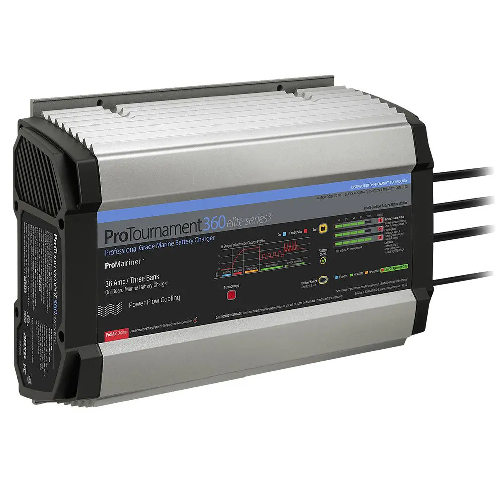 Promariner Protournament 360 Elite Series3 4-Bank On-Board Marine Battery Charger [53364] 1