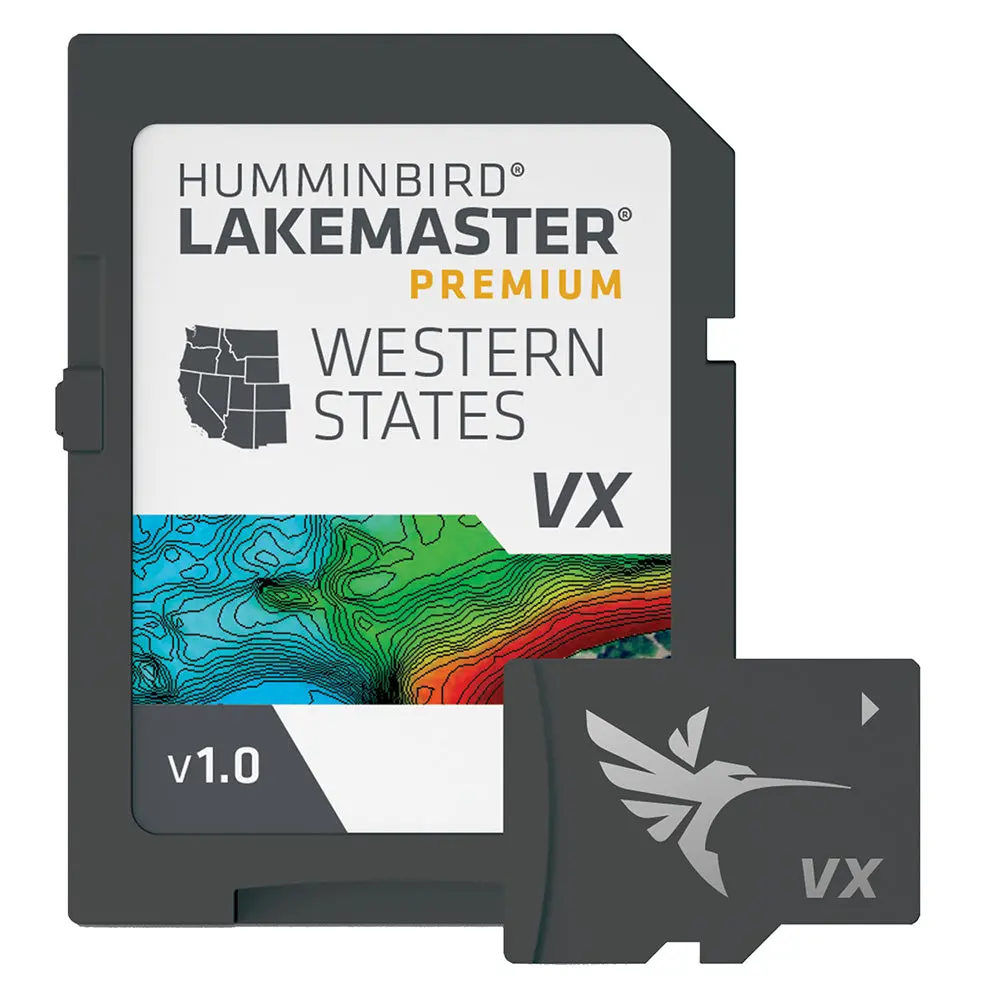 Humminbird Lakemaster Vx Premium - Western States [602009-1] 1