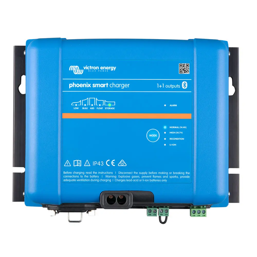 Victron Phoenix Smart Ip43 Charger 24/16 (1+1) 120-240Vac Requires 5-15P Mains Cord [Psc241651095] 1