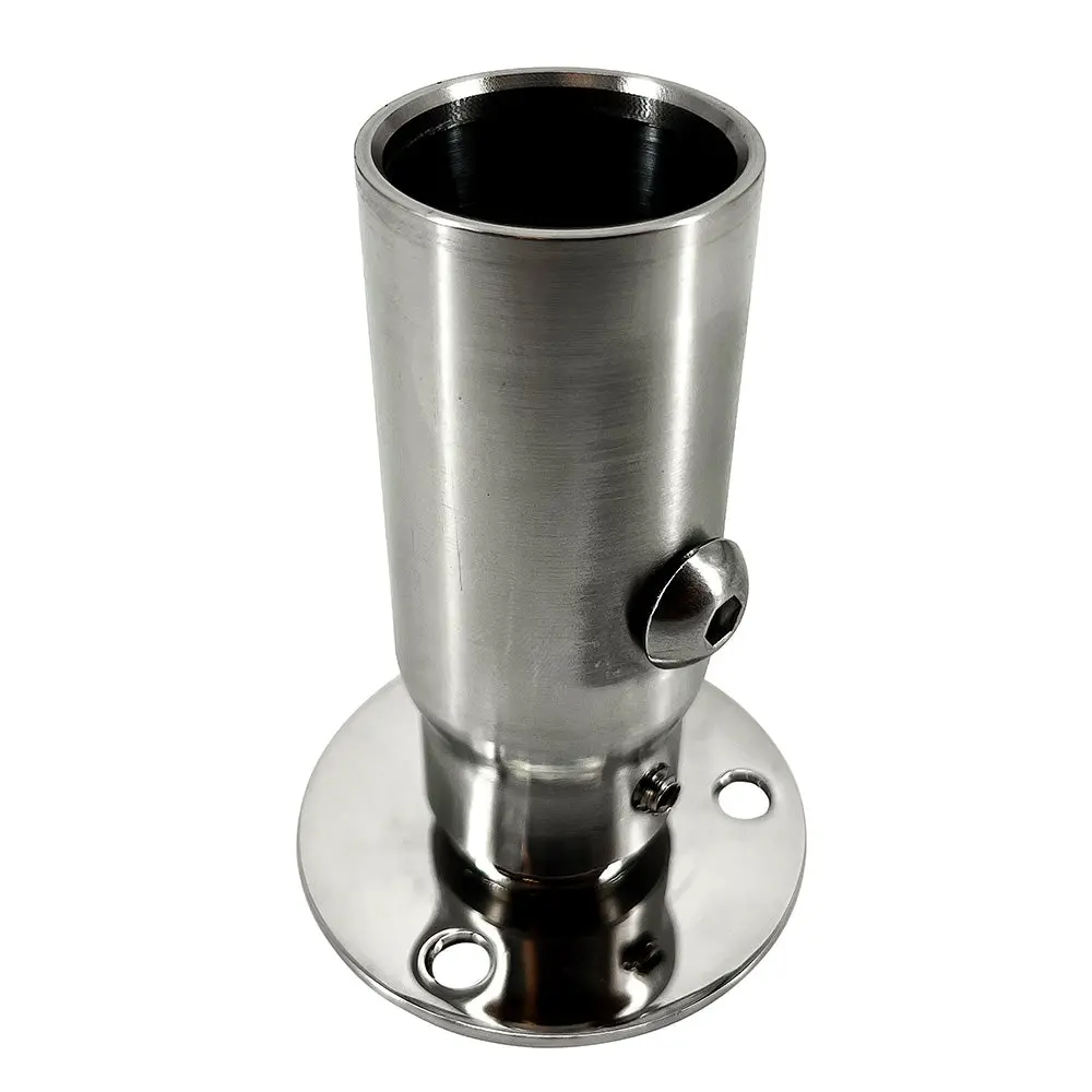 Seaview Starlink Stainless Steel 1"-14 Threaded Adapter  Stainless Steel Fixed Base [Sv114stlkfb] 1