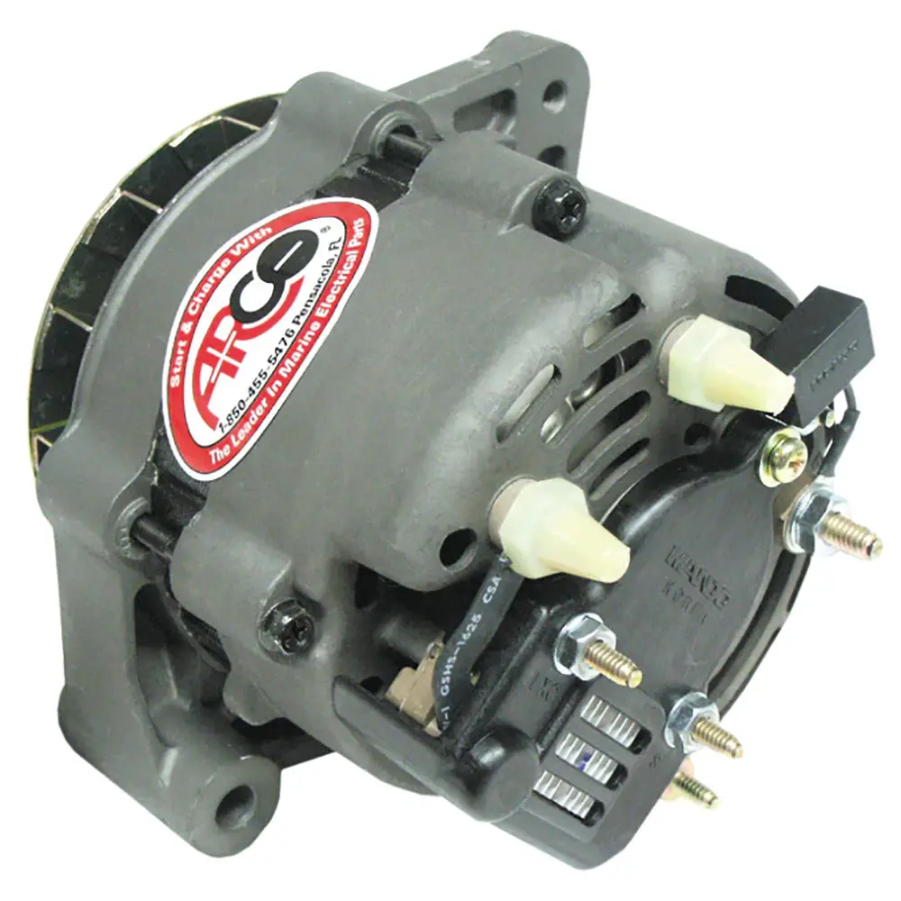 Arco Marine Premium Replacement Inboard Alternator W/Single Groove Pulley - 12V 55A [60125] 1