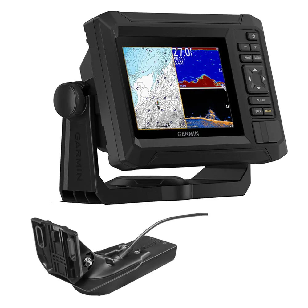 Garmin Echomap Uhd2 54Cv Chartplotter/Fishfinder Combo W/Us Coastal Maps  Gt20-Tm [010-02591-51] 1