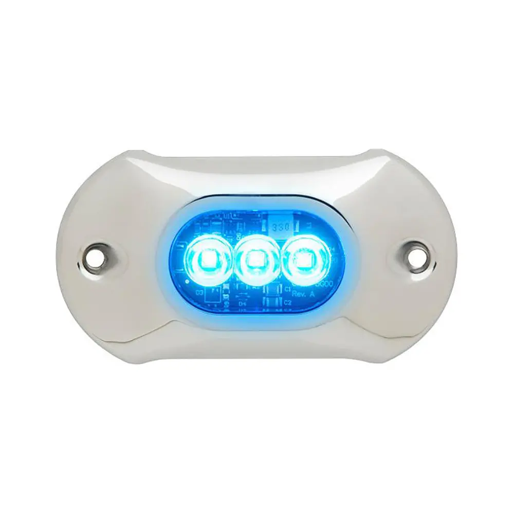 Attwood Lightarmor Hpx Underwater Light - 3 Led  Blue [66Uw03b-7] 1