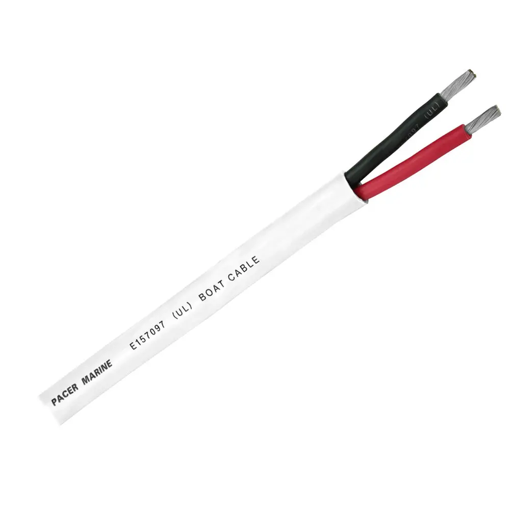 Pacer Duplex 2 Conductor Cable - 250' - 14/2 Awg - Round Cable - Red, Black [Wr14/2Dc-250] 1