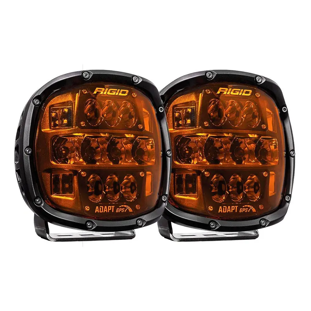 Rigid Industries Adapt Xp W/Amber Pro Lens - Pair [300515] 1