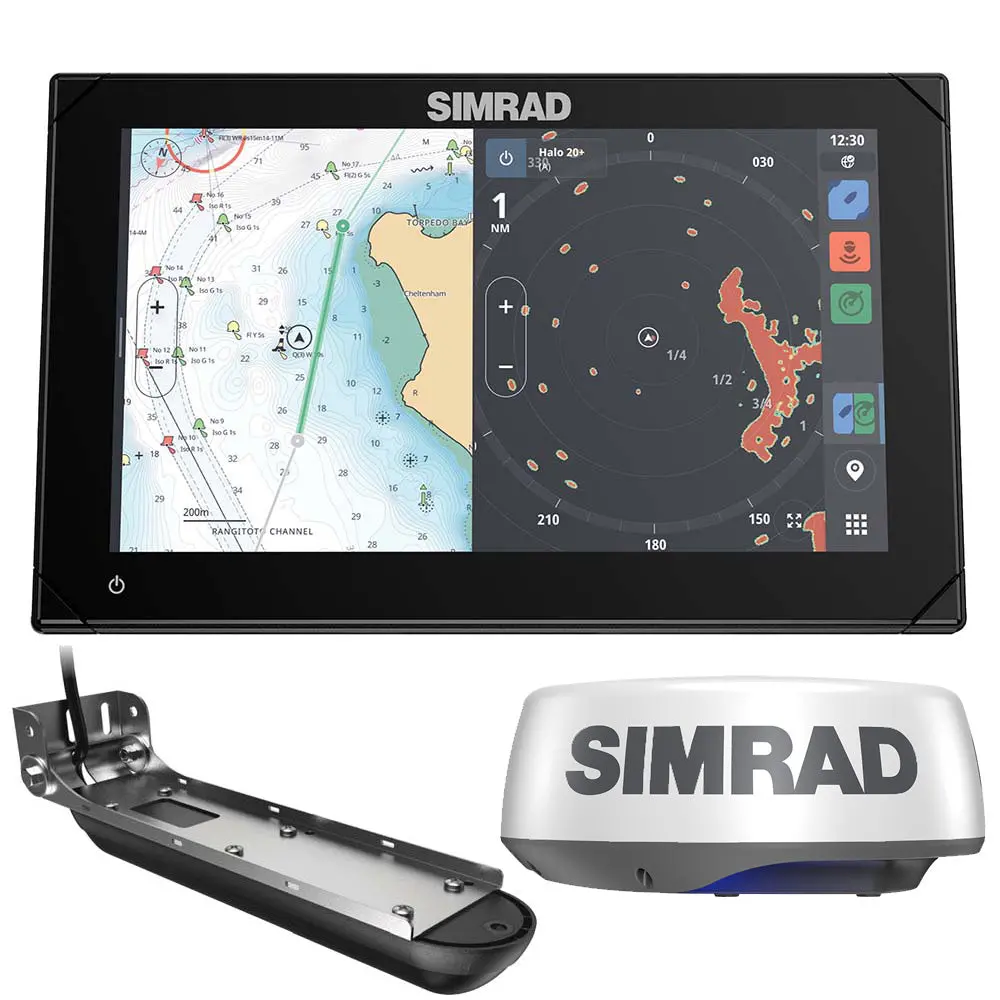 Simrad Nsx 3009 Radar Bundle - Halo20+ Radar Dome  Active Imaging 3-In-1 Transducer [000-15377-001] 1