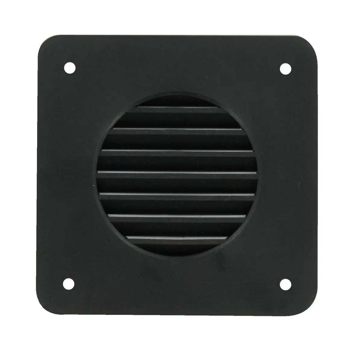 Battery Box Louver Cover Plate Black - Rvs Camper Trailer Motorhome Repair 4.25" 1