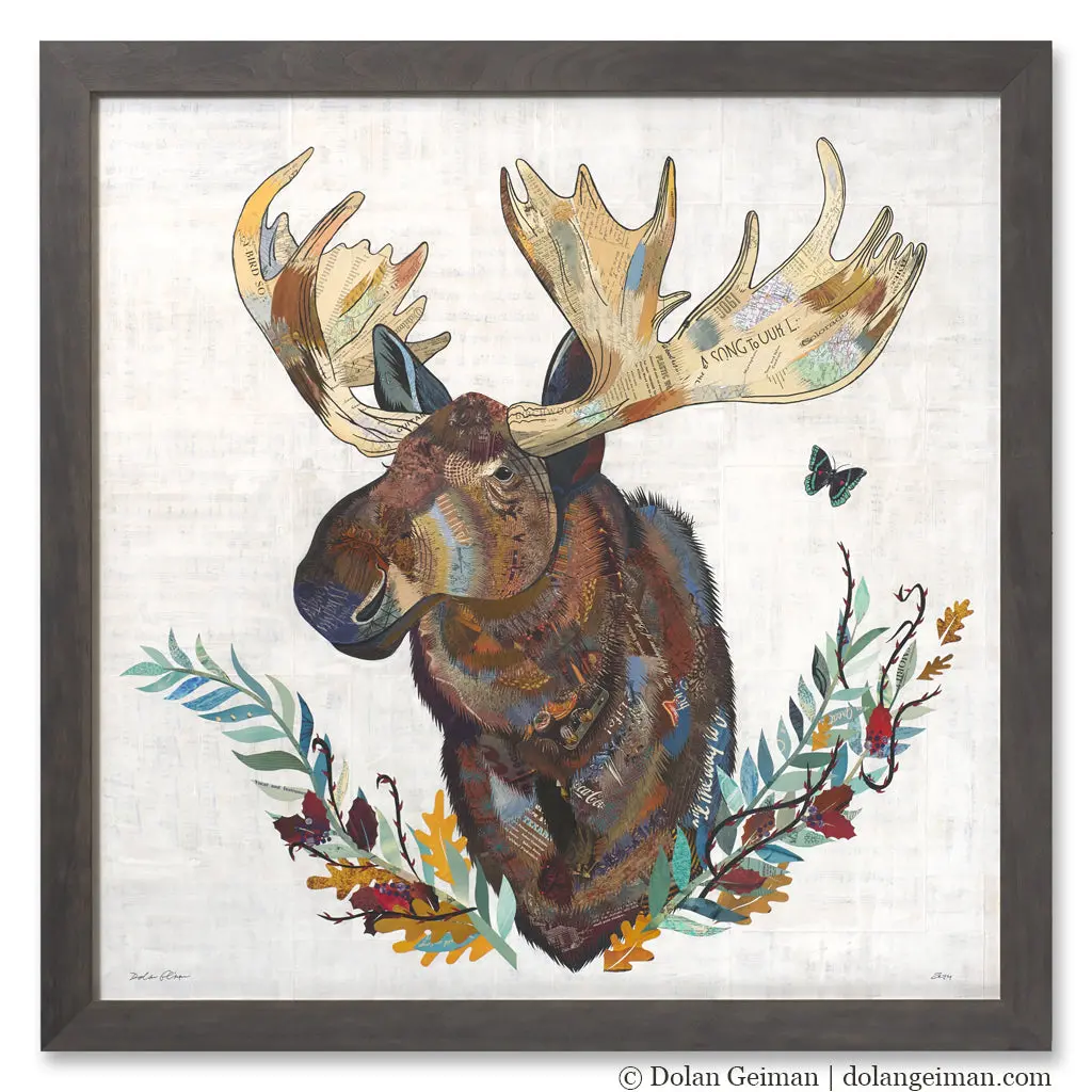 A Grand Display Original Paper Collage 1