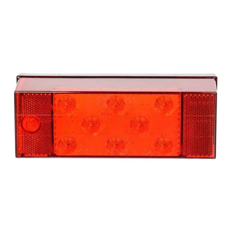 Anderson Marine - Wide Combination Led Tail Light W/ License Light For Trailers Over 80" 1