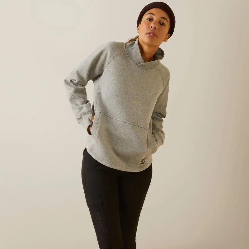 Ariat Rebar Workman Oversized Funnel Sweatshirt 1