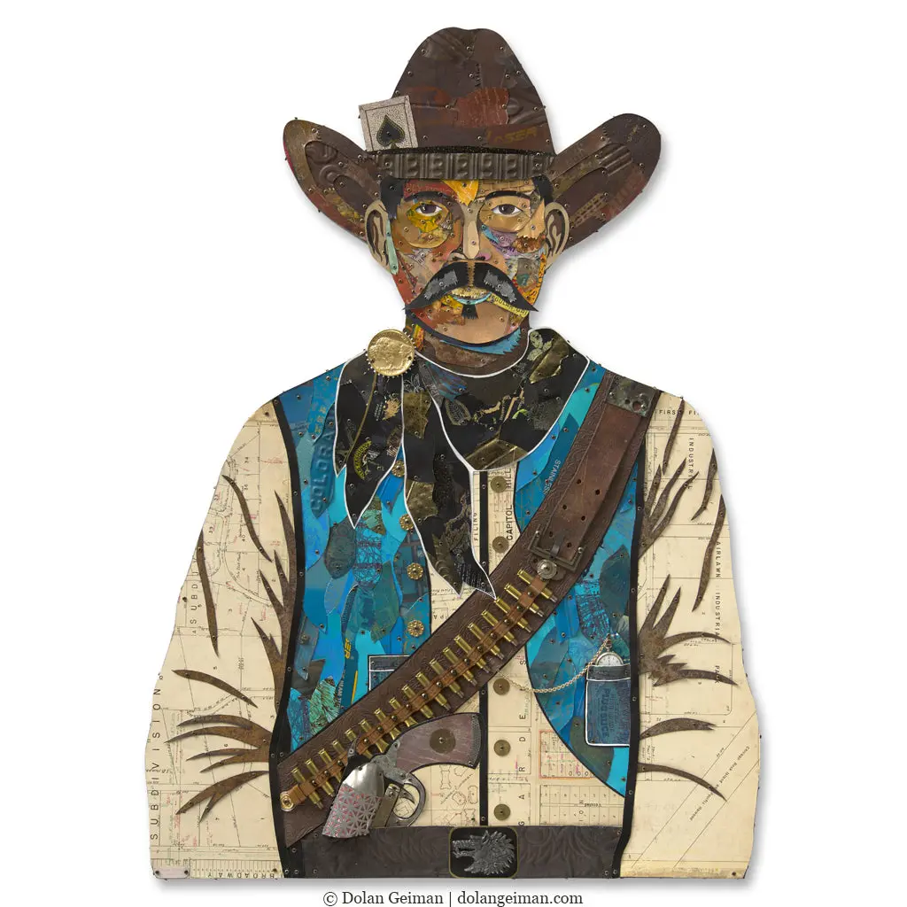 Ace Of Spades Original Metal Wall Sculpture 1