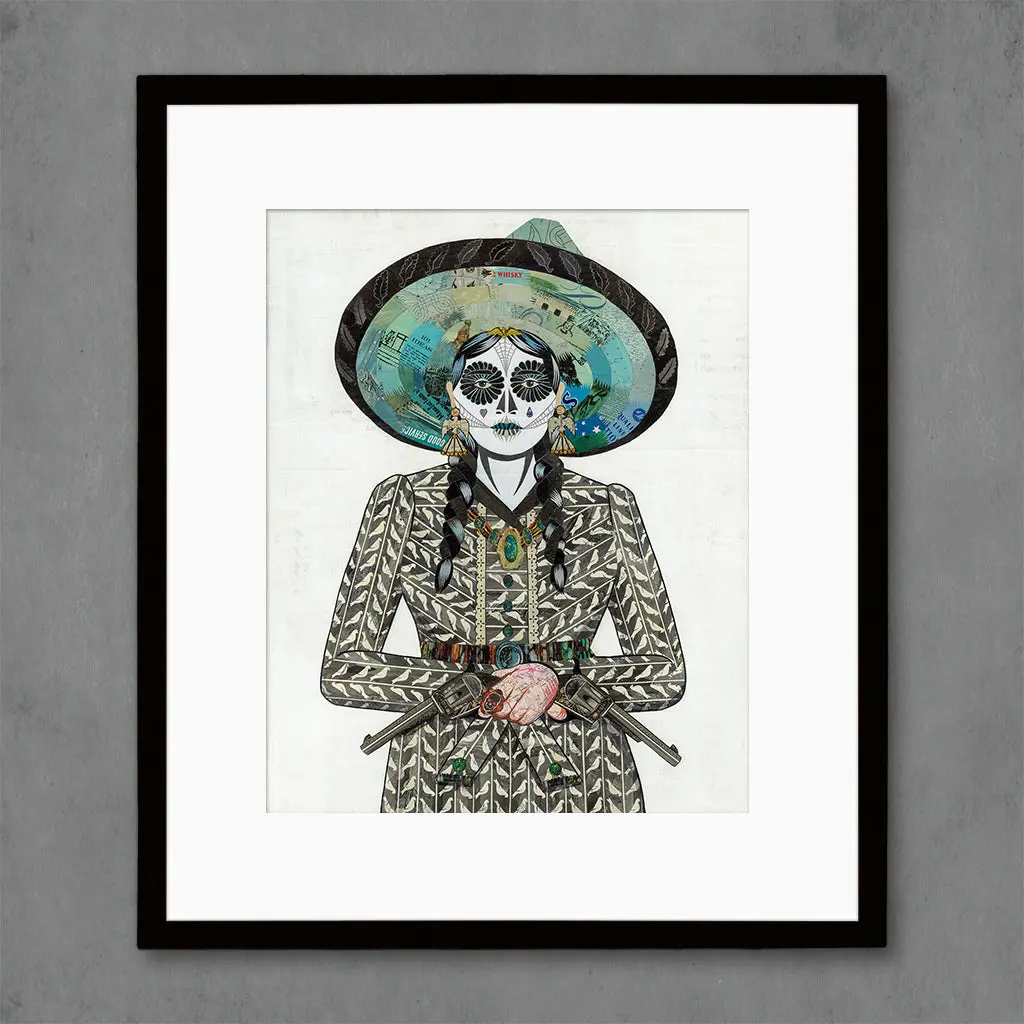 Adelita (Gray) Limited Edition Paper Print 5