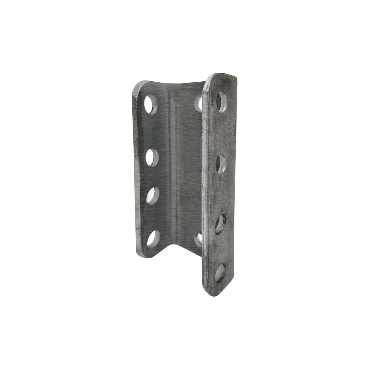 Adjustable C Channel Bracket For Trailer Coupler, 7-3/4 Inch, 2 Inch Bolt Pattern - 4 Hole, 3-Position 1